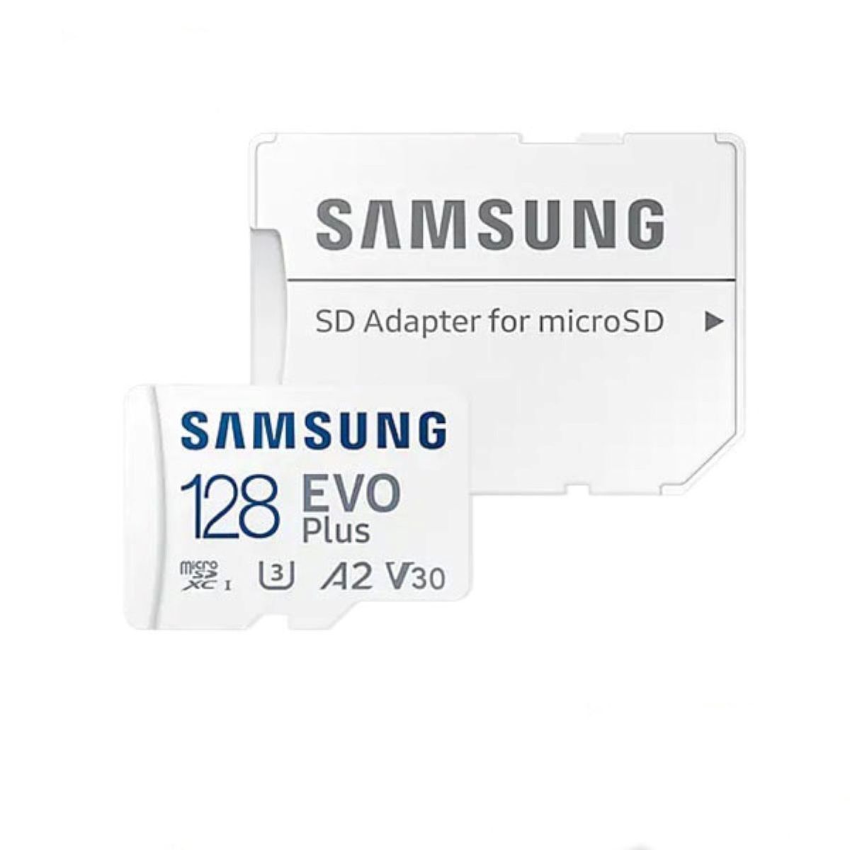 SAMSUNG - Samsung 128gb MicroSD Evo Plus 130MBs UHS-I Micro SD U3 4K
