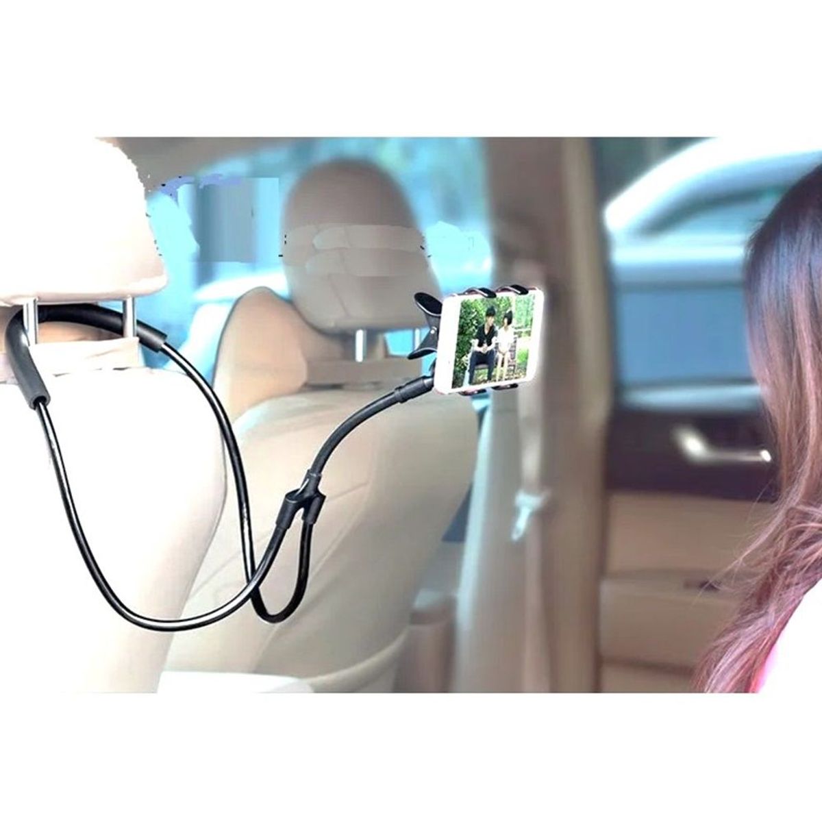 GENERICO - Soporte Flexible Colgante Cuello 360° Celular Iphone Regalo  Genieka