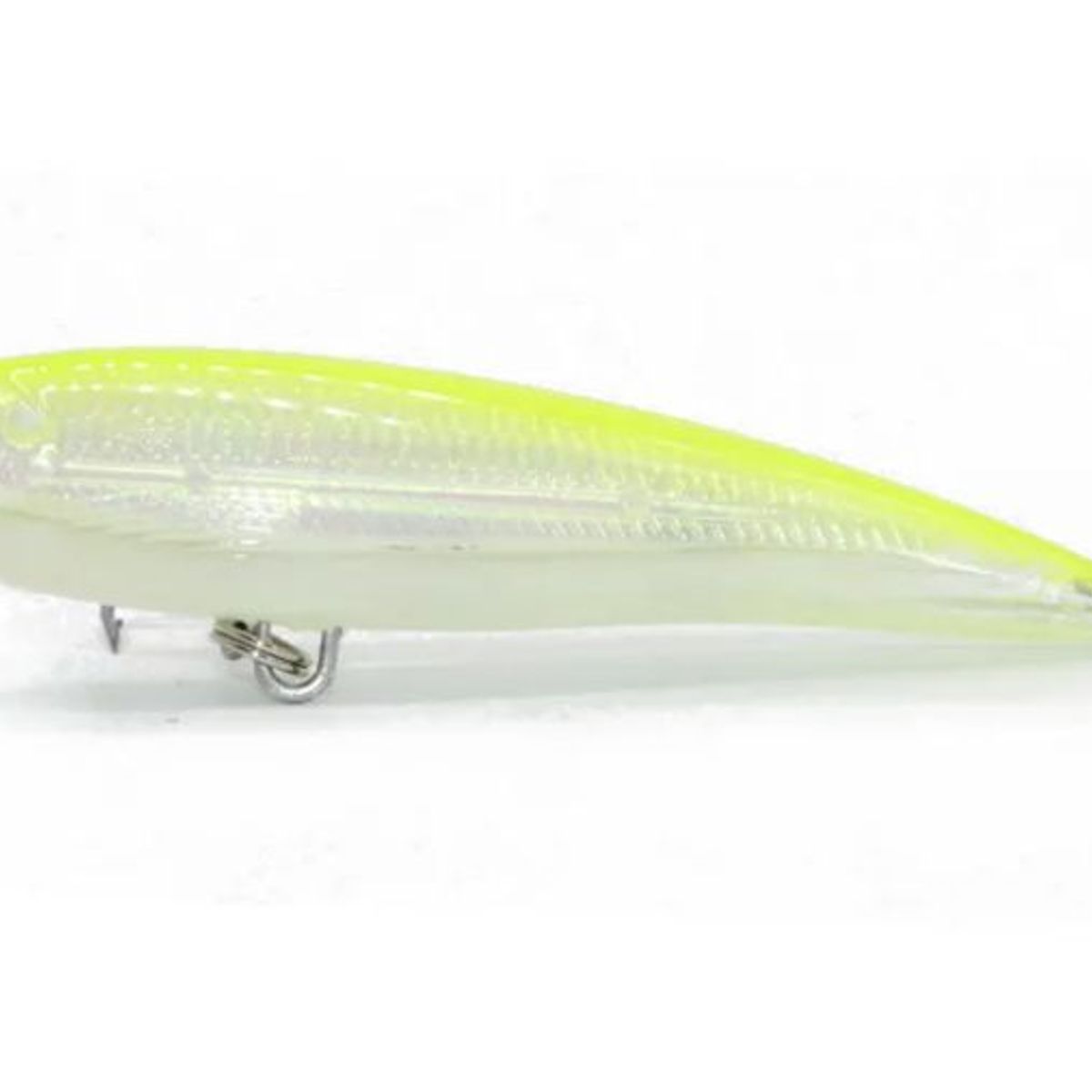 GENERICO - señuelo de pesca minnow yellow  white