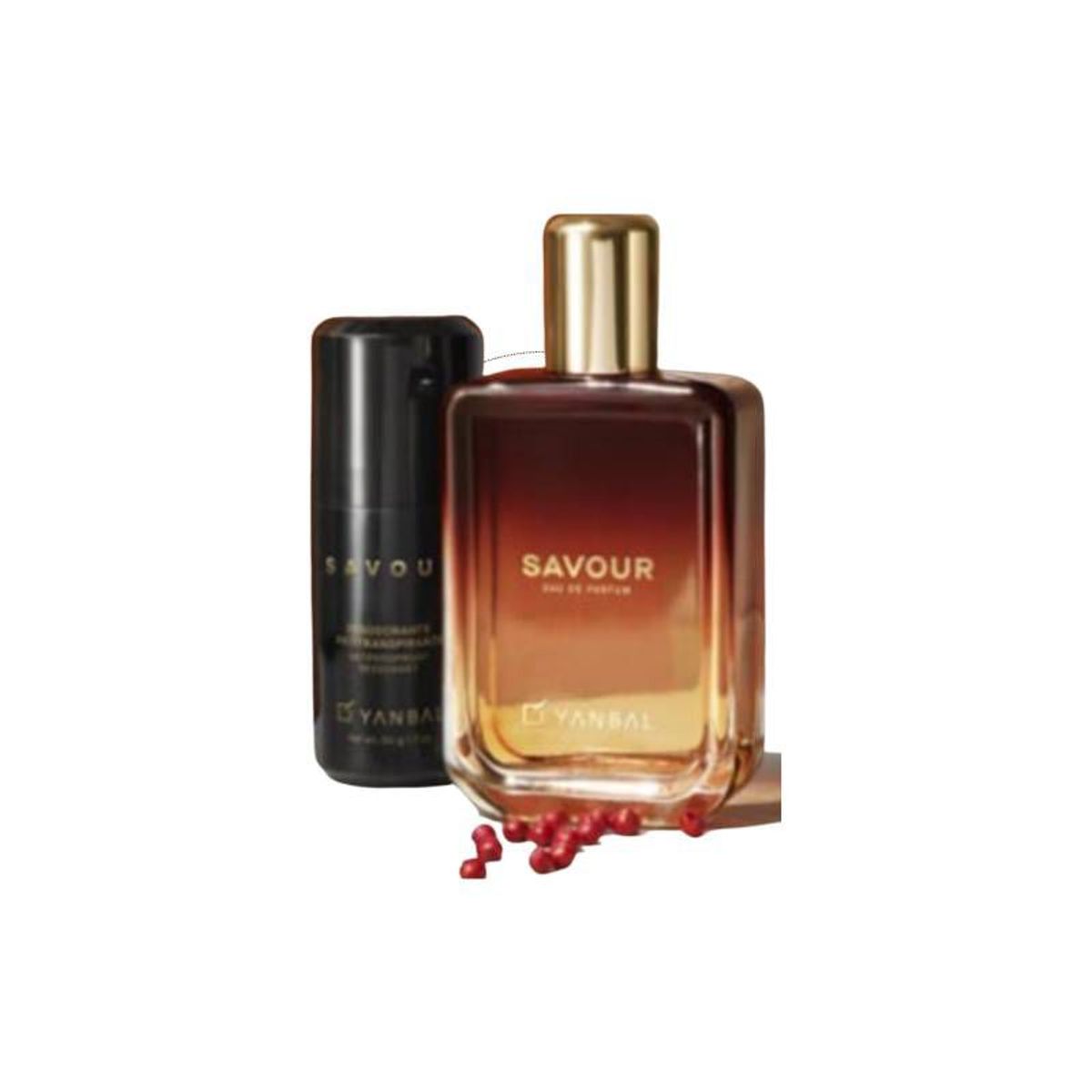 YANBAL - set Savour Eau de Parfum + desodorante hombre yanbal 75 ml