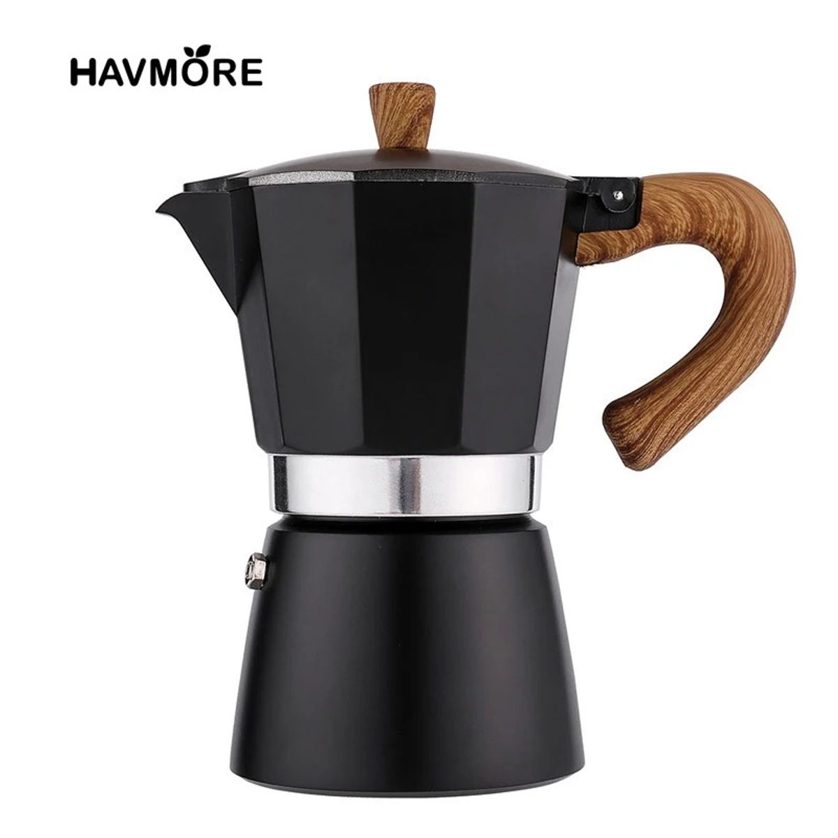 GENERICO - Cafetera moka italiana  vintage 9tz