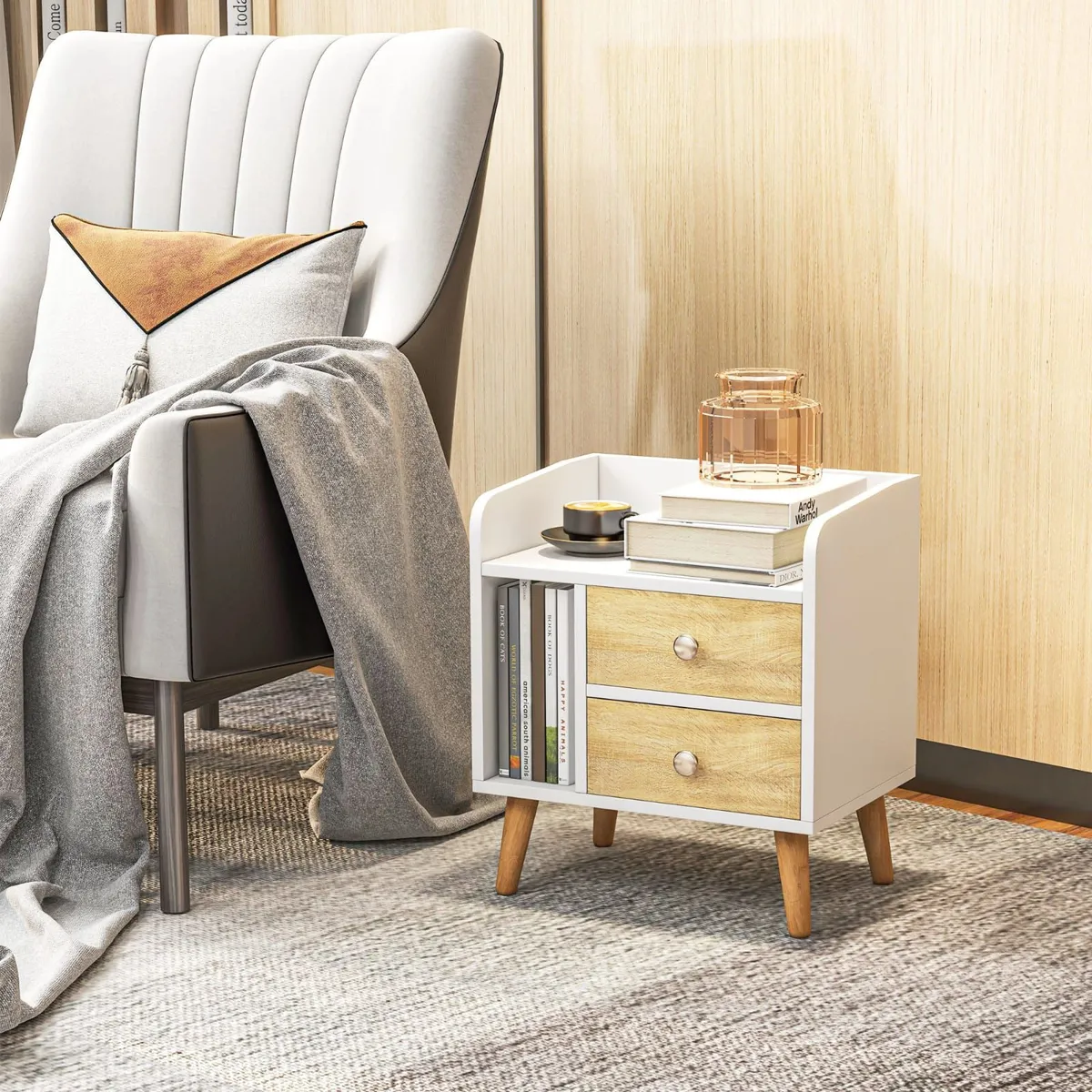 NACION MUEBLES - Velador Vintage Rosario