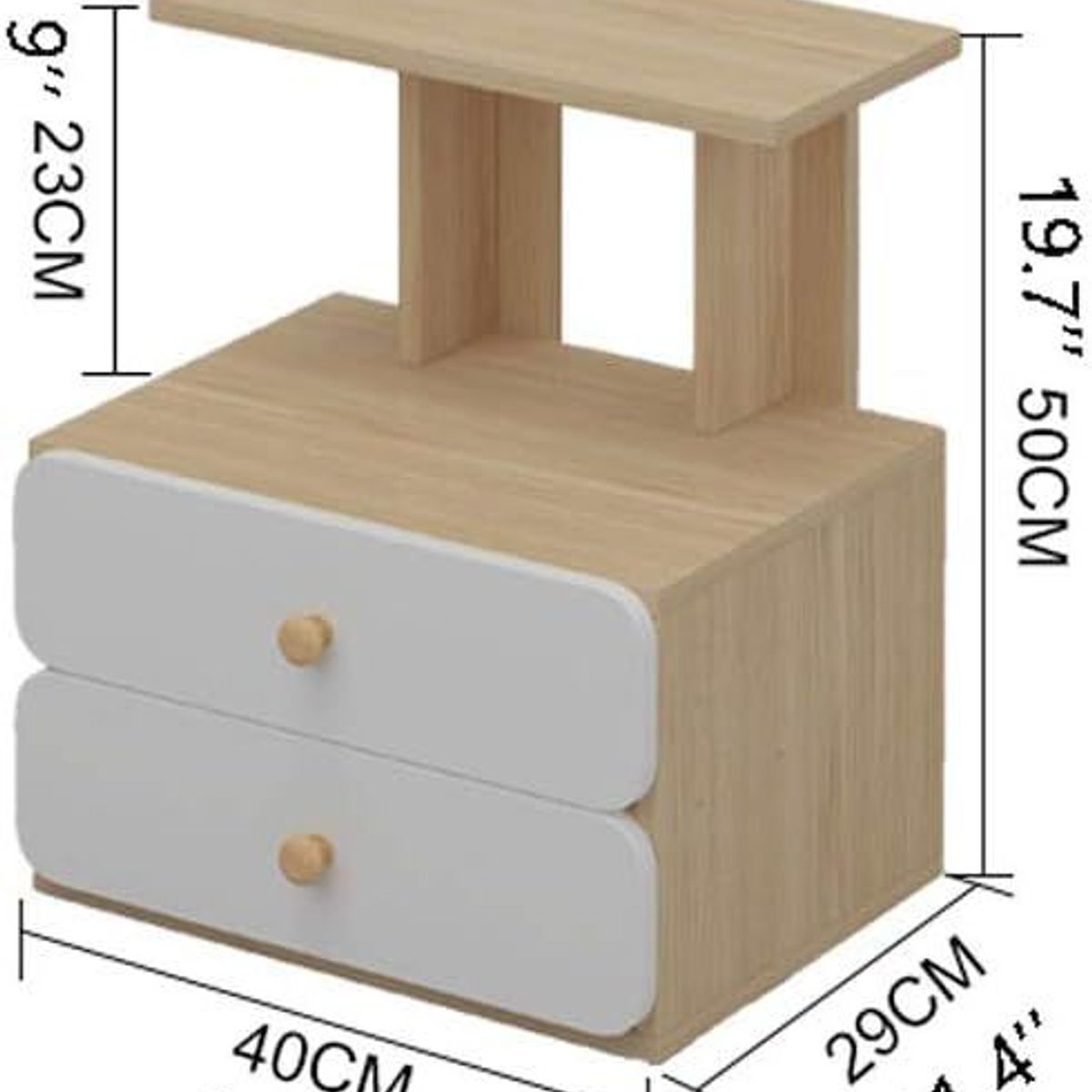 NACION MUEBLES - Velador Moderno  Francis