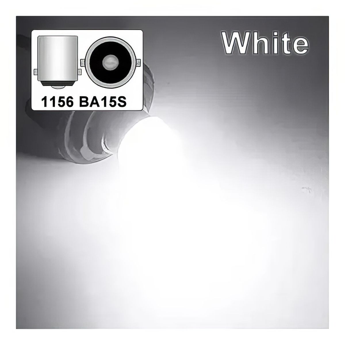 NARVA - Luces de Freno y Estacionar Led 1 Contacto P21/5W Blanco