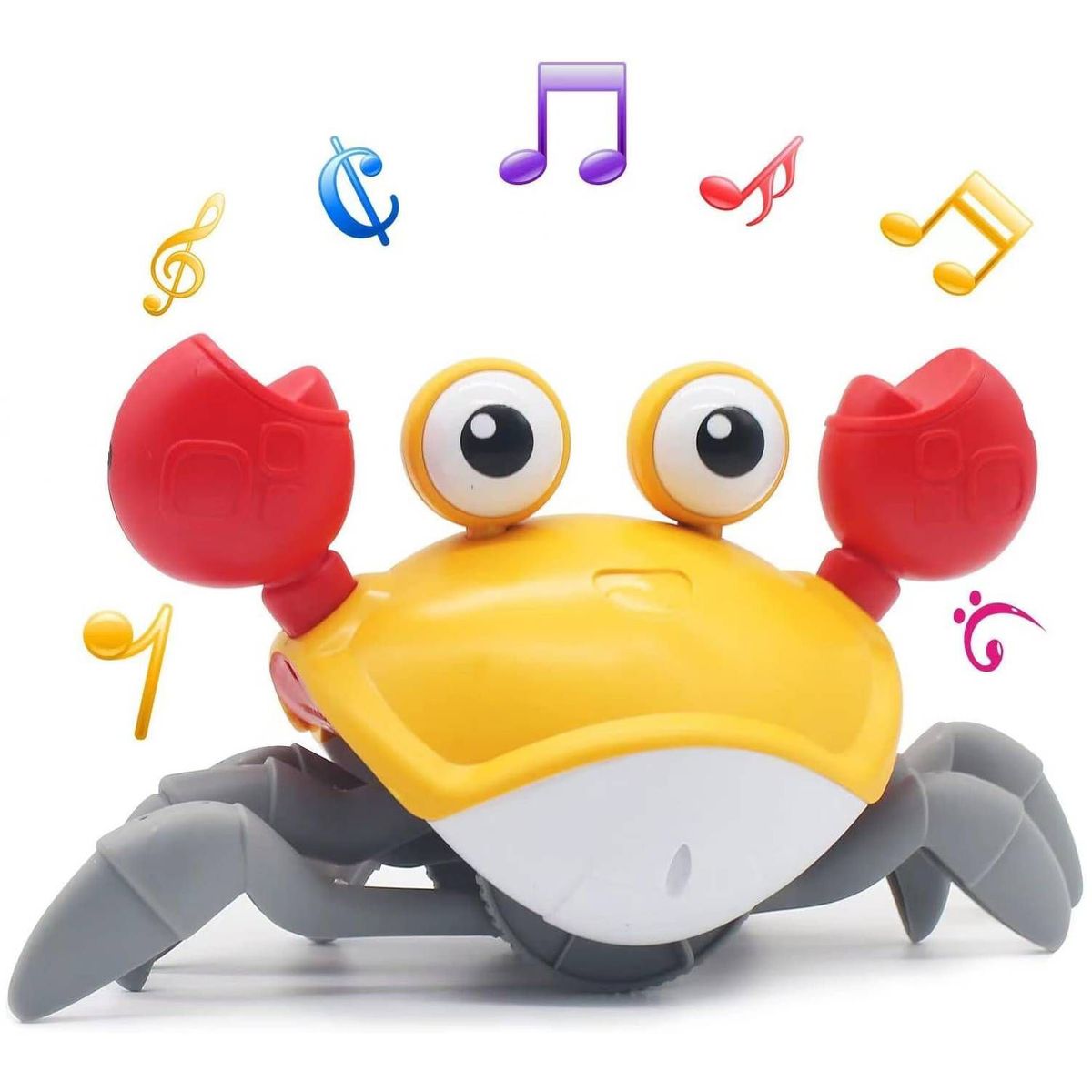 GENERICO - CANGREJO BAILARIN RECARGABLE CON SENSOR DE MOVIMIENTO