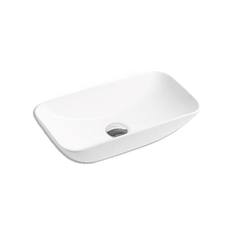 XM - LAVABO BOWL BLANCO DE LOZA CHANTAL 48CM24CM