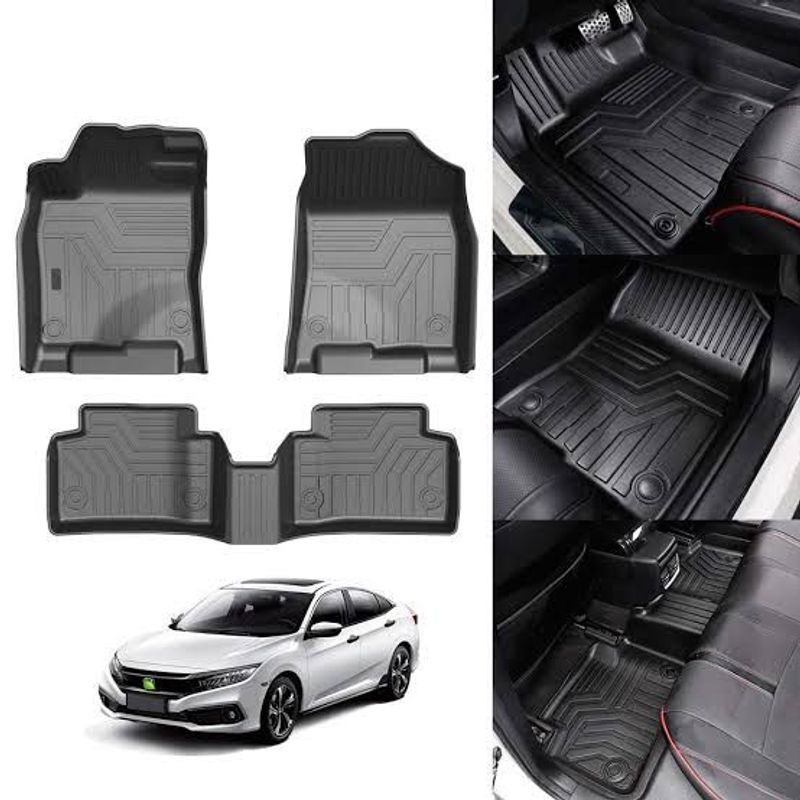 GENERICO - PISOS BANDEJA 3D HONDA CIVIC 2016 2017 2018 2019 2020 2021