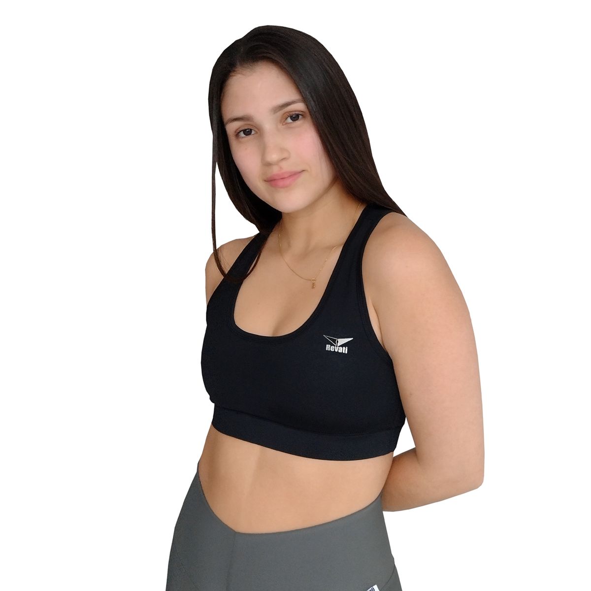 REVATI - Top deportivo mujer - Poliéster licrado