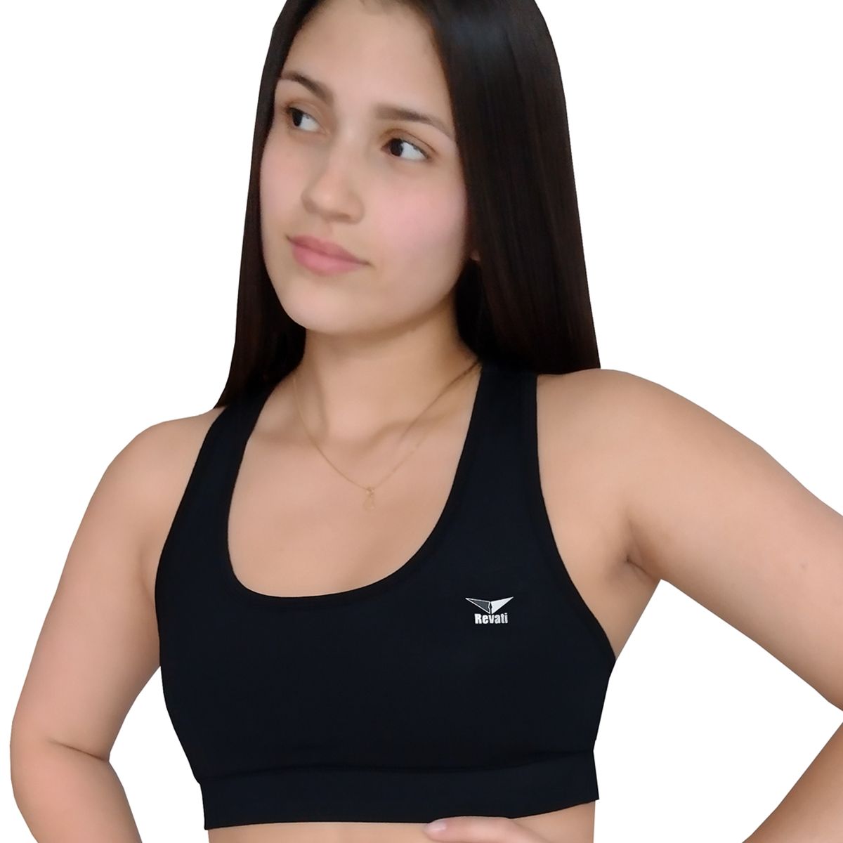 REVATI - Top deportivo mujer - Poliéster licrado