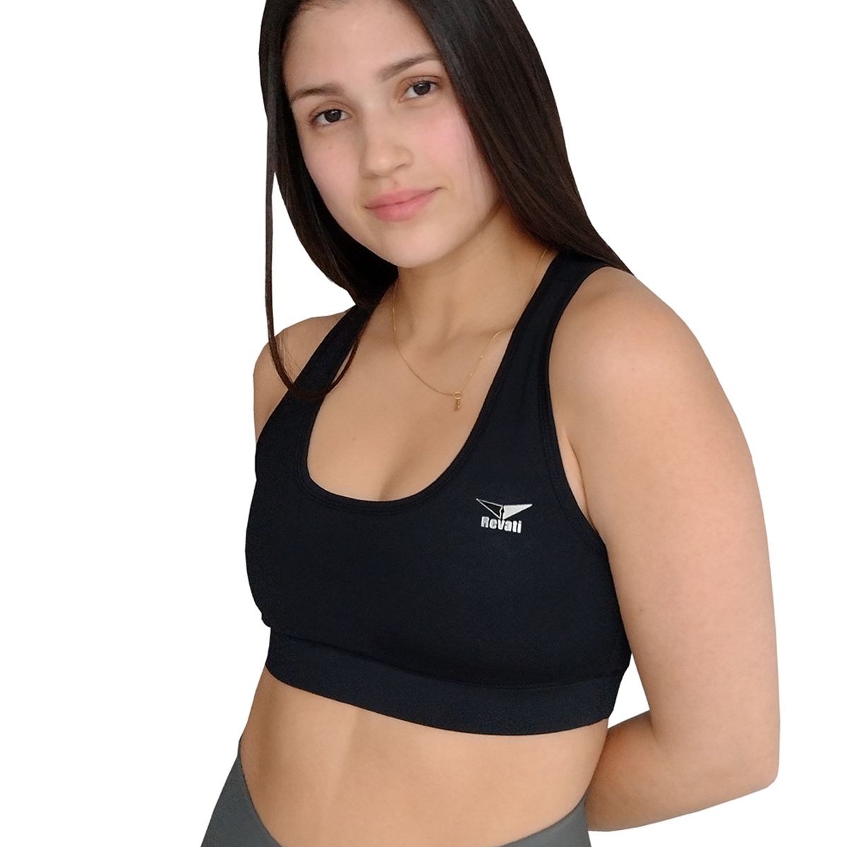 REVATI - Top deportivo mujer - Poliéster licrado