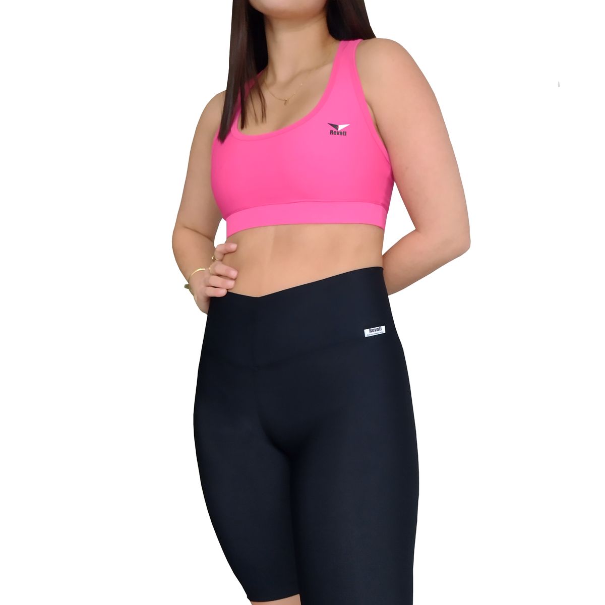 REVATI - Biker deportivo mujer - leggins corto Licra