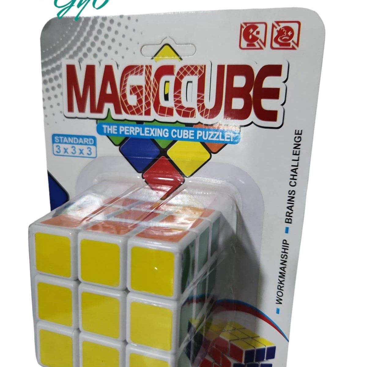 GENERICO - Cubo de Rubik 3 x 3 Magic Cube