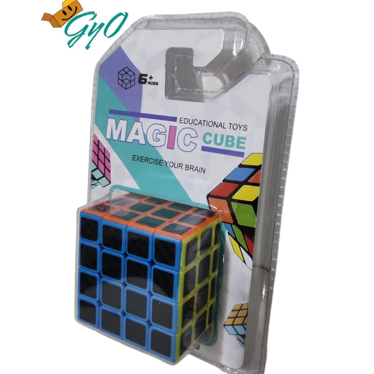 GENERICO - Cubo de Rubik 4x4 Magic Cube Black
