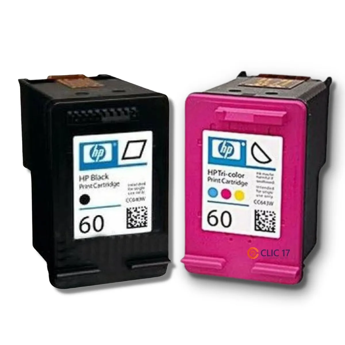 HP - Kit Tinta HP 60 Negro, Tricolor