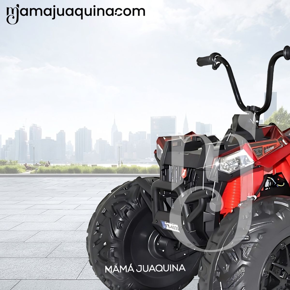 BEAUTIFUL - Cuatrimoto a Batería «UTV HOLLICY» 24V con MP3 Red