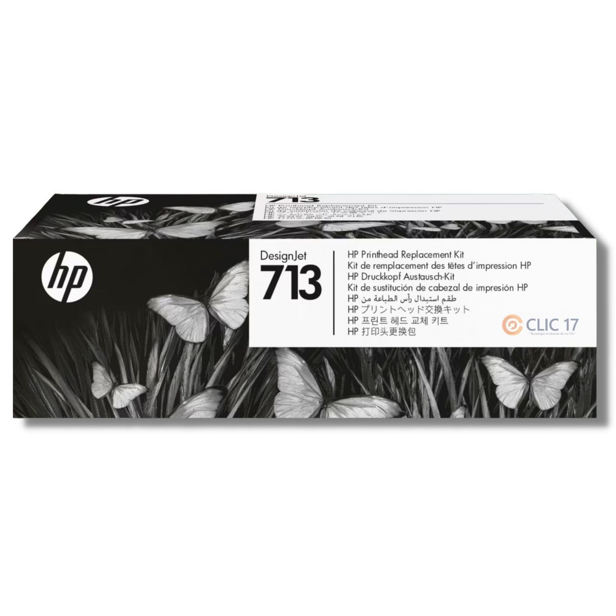 HP - Cabezal HP 713A Cyan Magenta Amarillo Negro 3ED58A