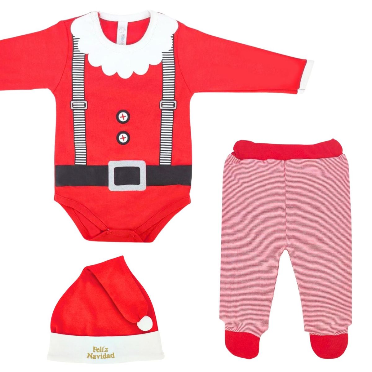 GENERICO - Conjunto bebé Navideño - Feliz Navidad