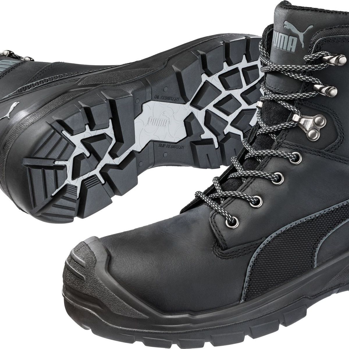 PUMA - BOTA DE SEGURIDAD CONQUEST BLACK HIGH PUMA