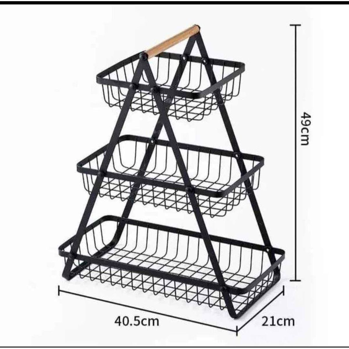 GENERICO - ORGANIZADOR DE FRUTAS DE 2 NIVELES