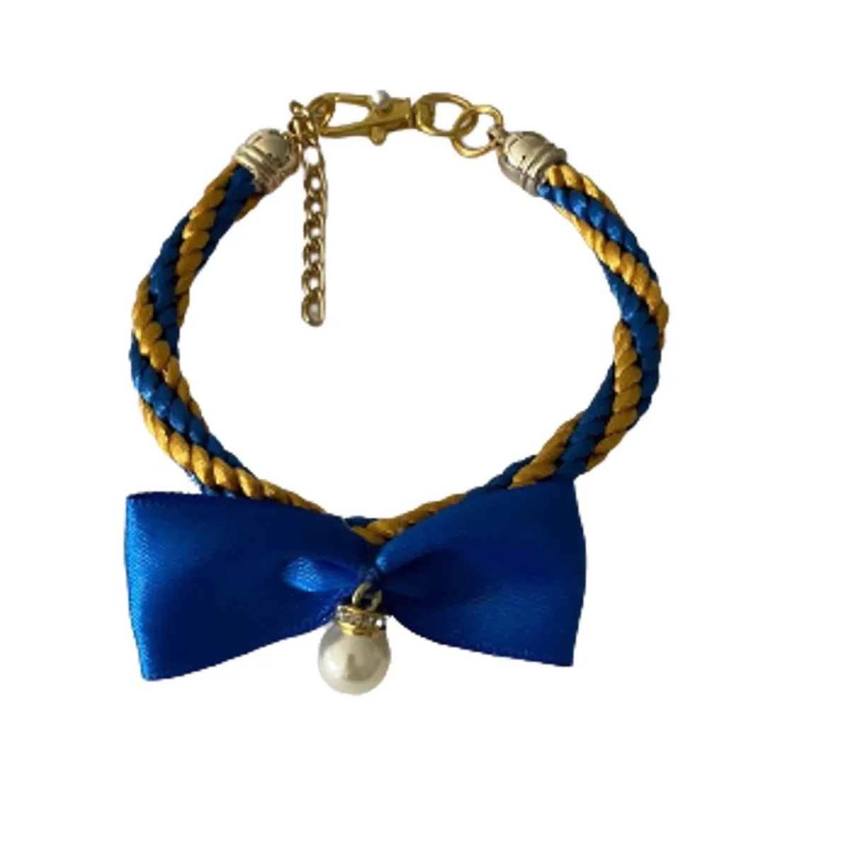 GENERICO - Collar Decorativo para Mascotas Rey Dorado Talla 4