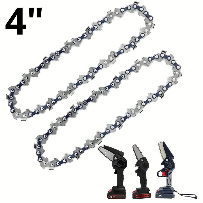 OEM - 02 Cadena Mini Motosierra Repuesto 4 Pulgada
