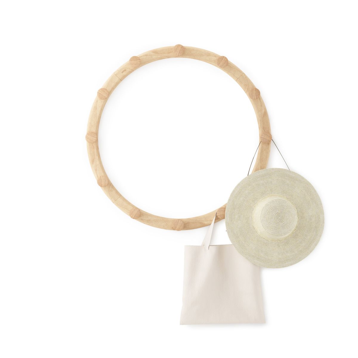 UMBRA - COLGADOR DE PARED SLINKA UMBRA - NATURAL