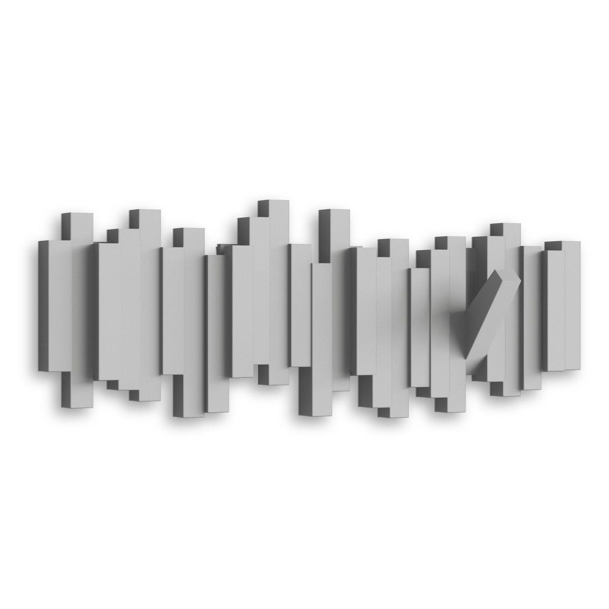 UMBRA - COLGADOR DE PARED STICKS UMBRA - GRIS