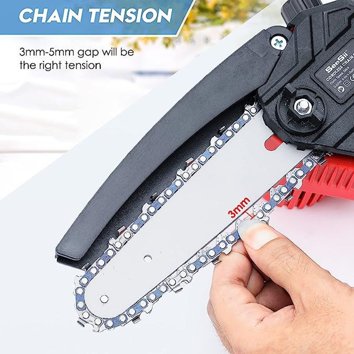 OEM - 02 Cadena Motosierra Repuesto 6 Pulgada