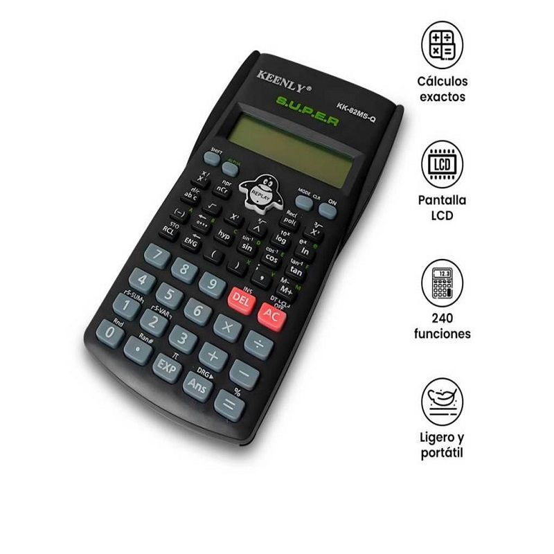 GENERICO - Calculadora Científica Con 240 Funciones
