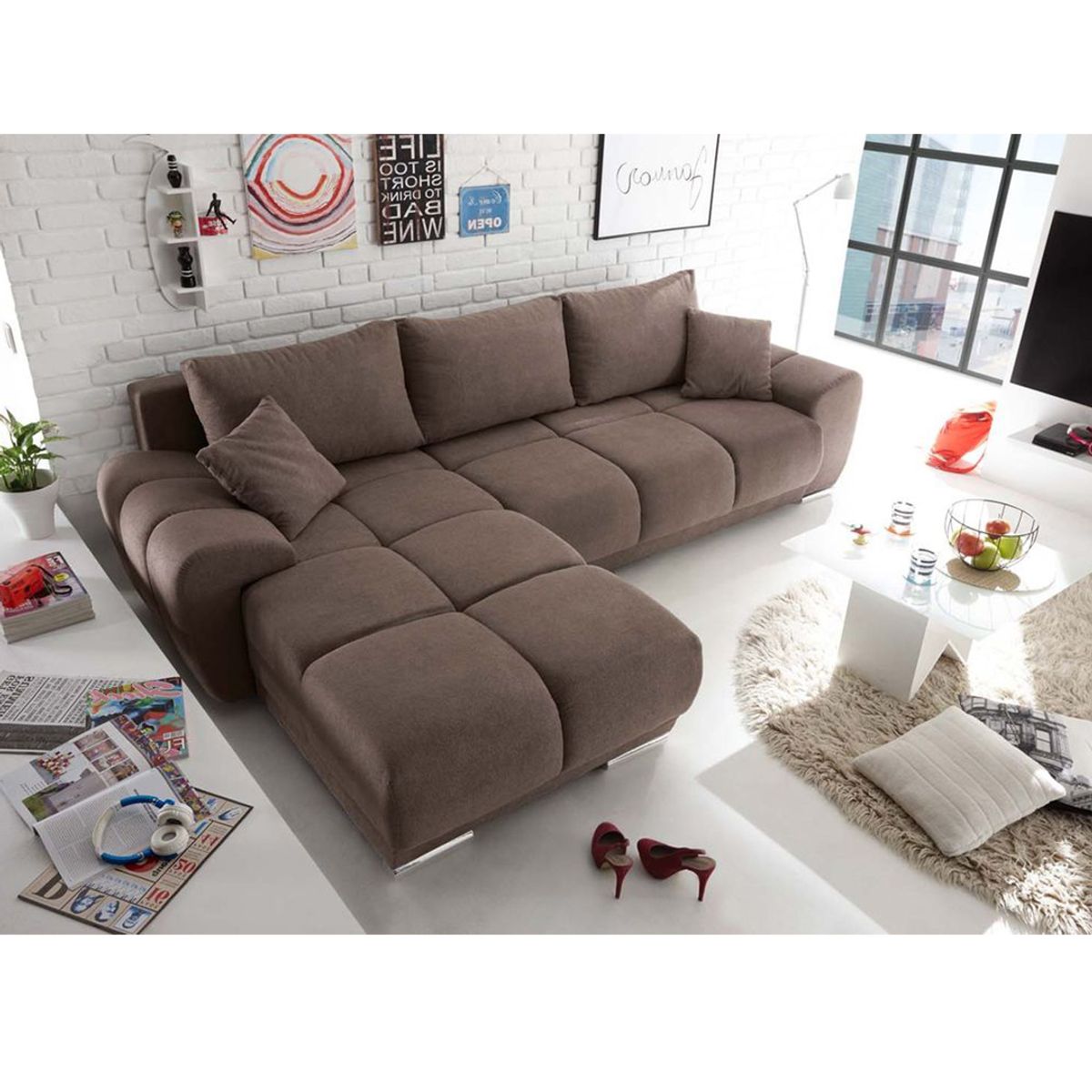 GENERICO - Seccional Malaga Izquierdo Marrón Formas Home
