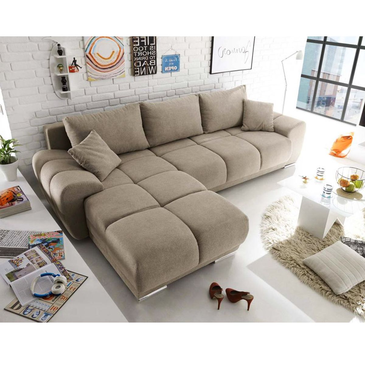 GENERICO - Seccional Malaga Izquierdo Beige Formas Home