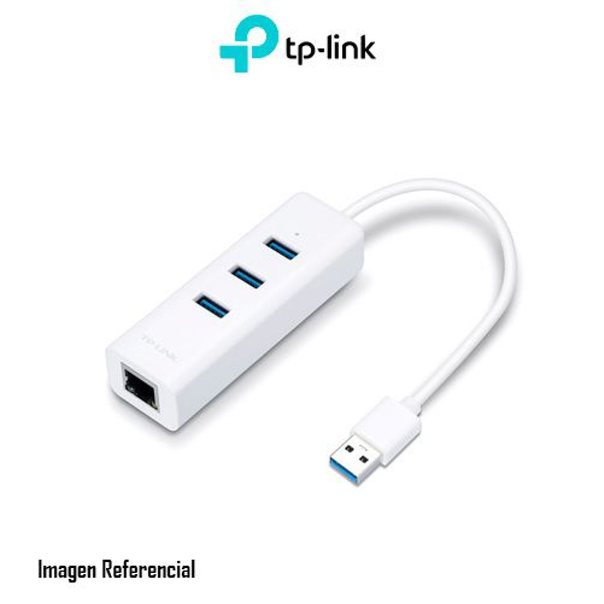 TP LINK - HUB TP-LINK UE330 USB A RJ45 GIGABIT + 3 PUERTOS USB 3.0