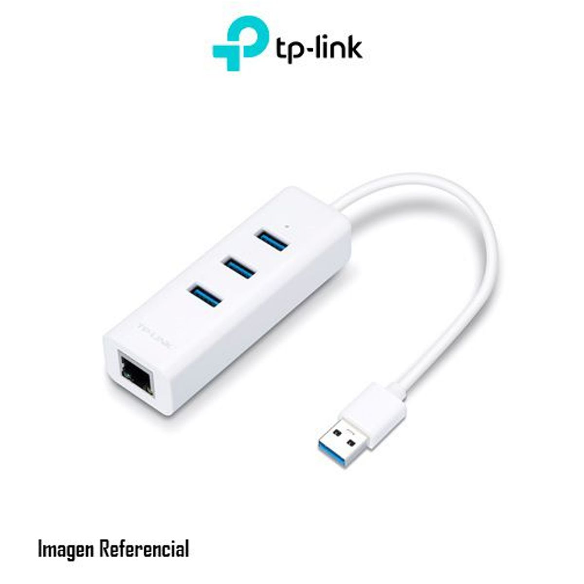 TP LINK - HUB TP-LINK UE330 USB A RJ45 GIGABIT + 3 PUERTOS USB 3.0