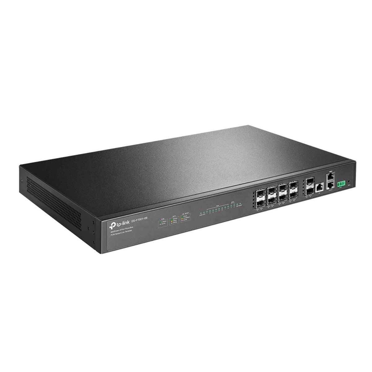 TP LINK - SWITCH TP-LINK OPTICO DELTASTREAM 8-PORT PIZZA-BOX P/N: DS-P7001-08