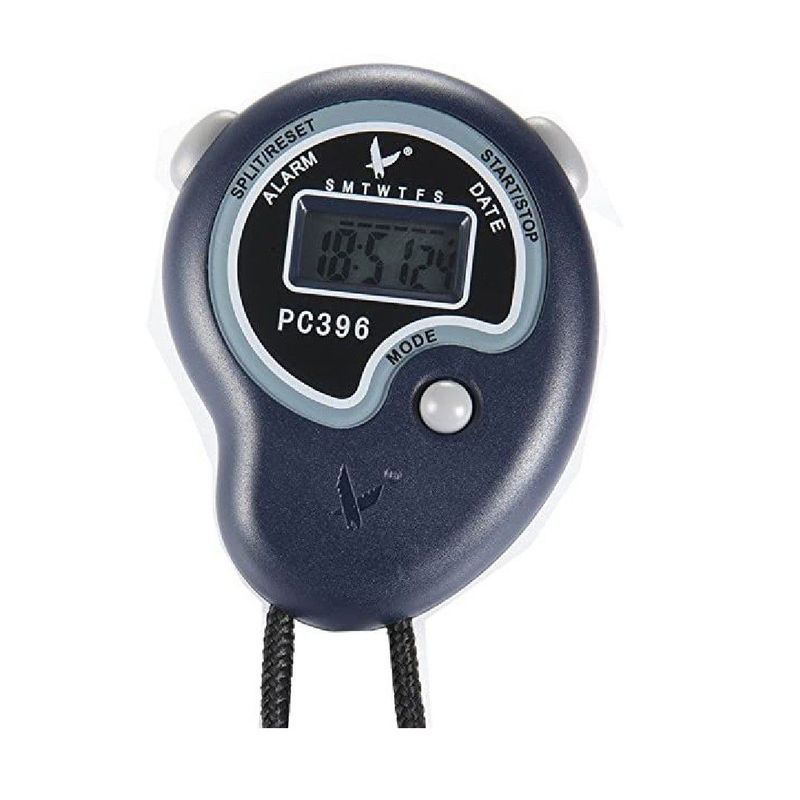 GENERICO - Cronómetro de 5 dígitos de deporte digital LCD Handheld Cronógrafo