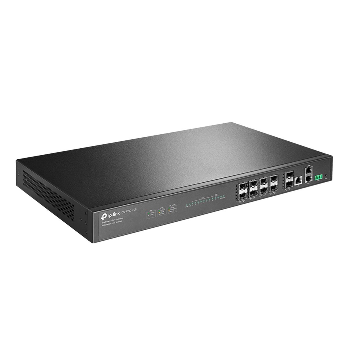 TP LINK - SWITCH TP-LINK OPTICO DELTASTREAM 8-PUERTOS PIZZA BOX PN: DS-P7001-08