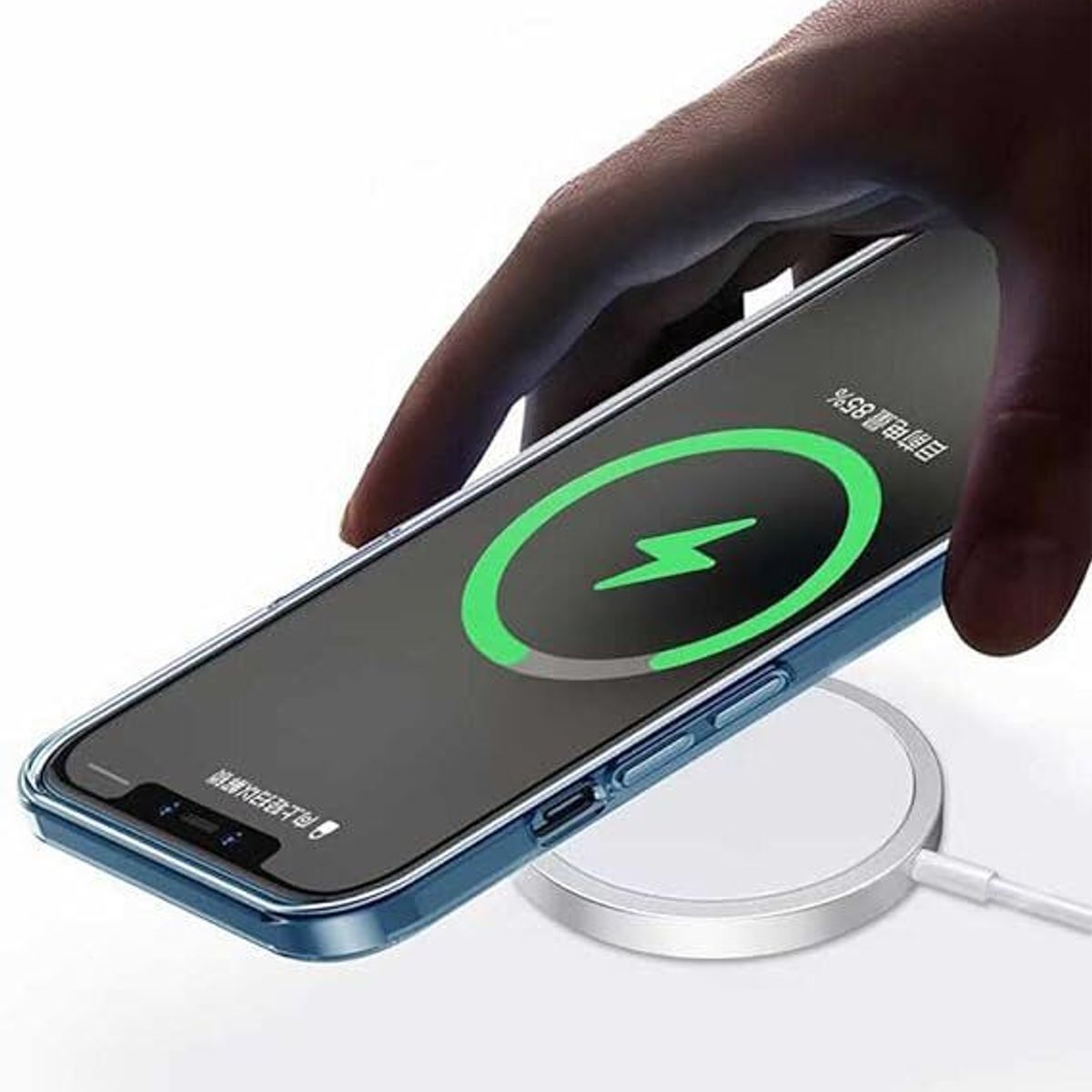 WIWU - Cargador inalámbrico carga rápida WiWU M5 15W Mag-safe