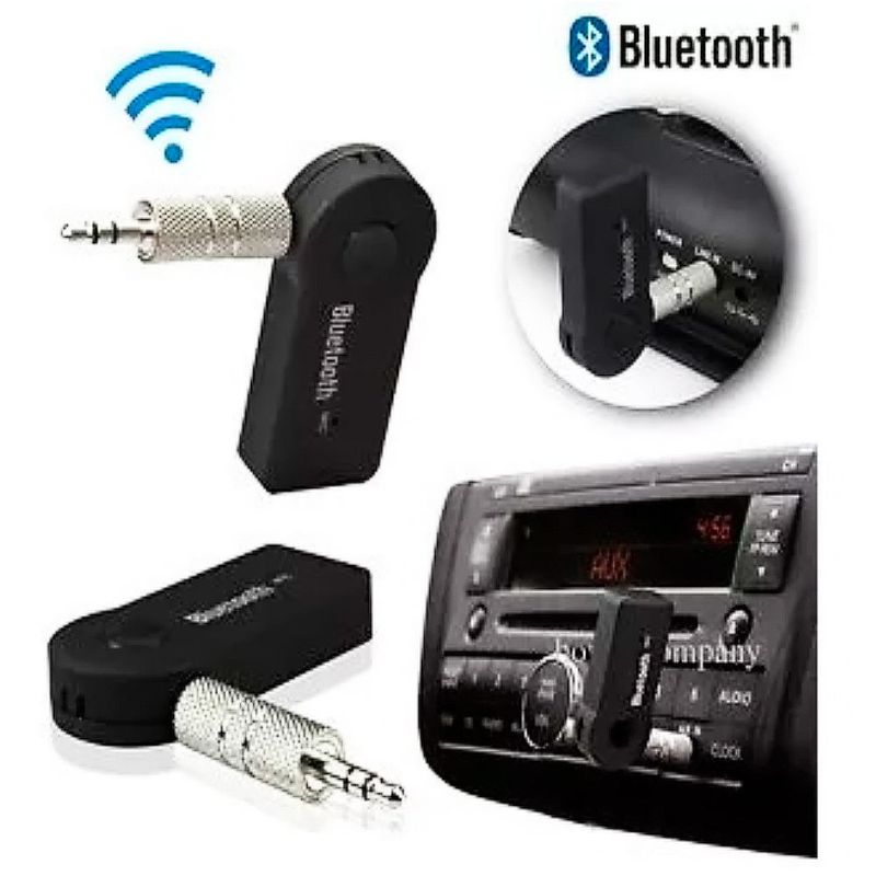 GENERICO - Adaptador Receptor Bluetooth Para Radio Auto Manos Libres