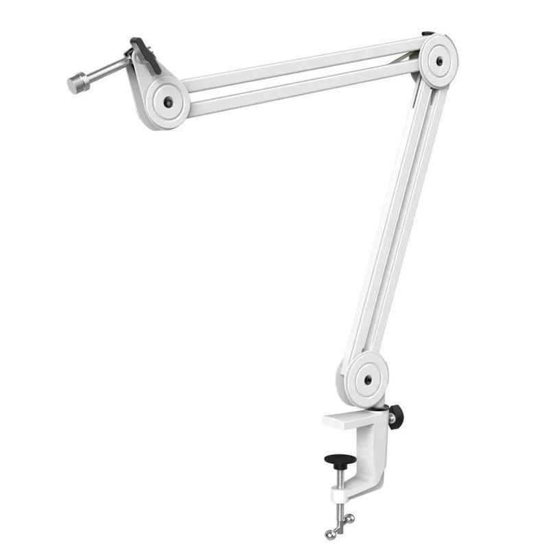FIFINE - Fifine - Brazo para Micrófono BM63 Premium Boom - Blanco