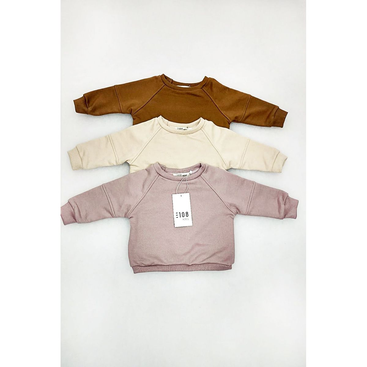 GENERICO - Polera Unisex Casual Eddie Color Beige Estacion 108