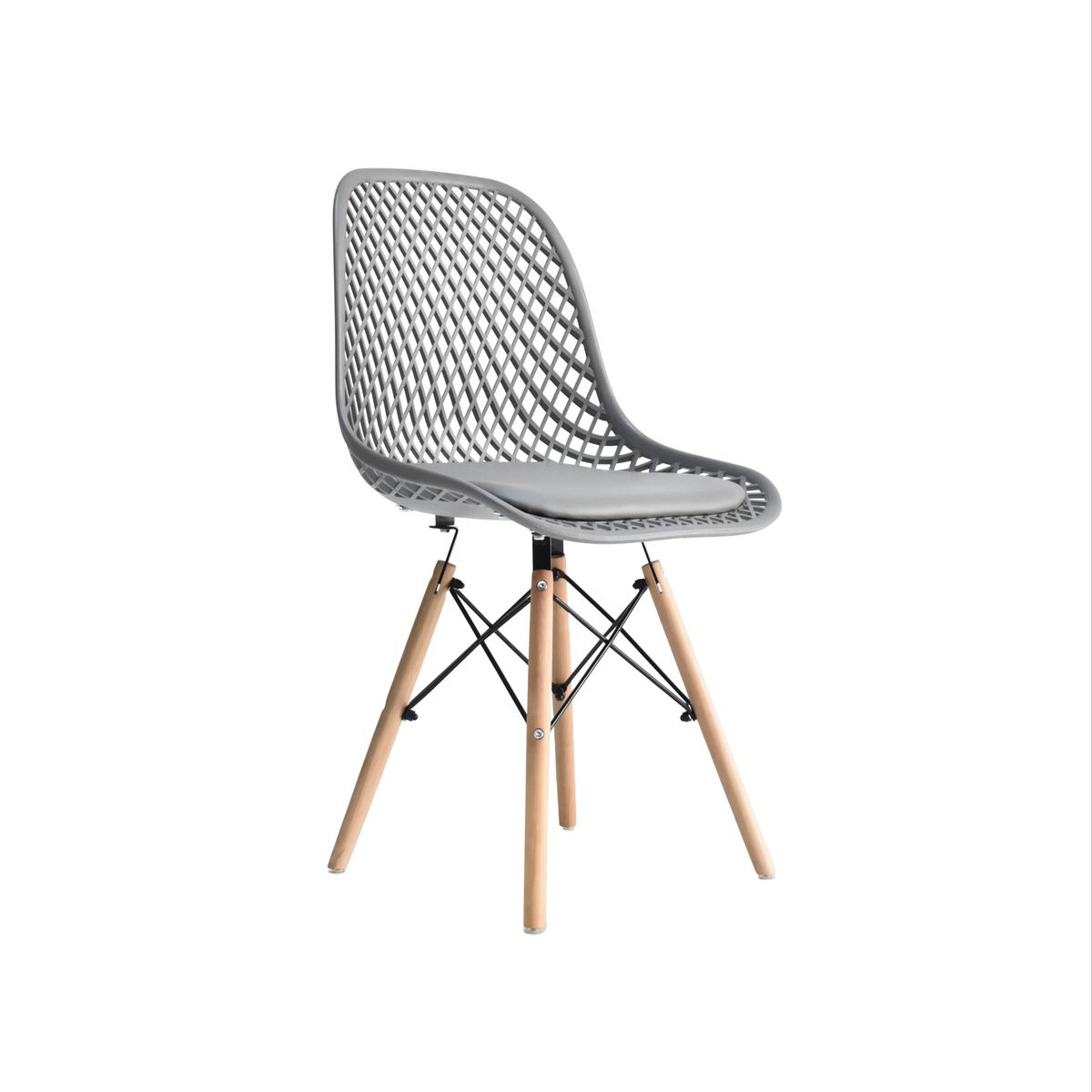 BONNO - Silla De Diseño Nordic Gris Bonno