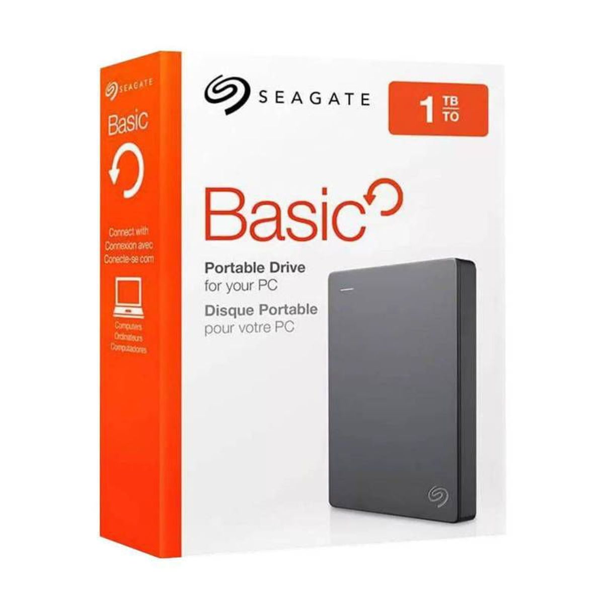 SEAGATE - Disco externo 1tb basics usb 2030