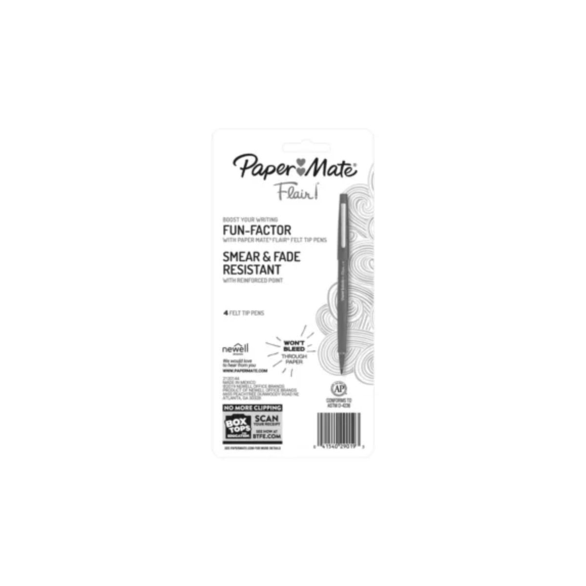 PAPER MATE - Paper Mate Marcadores Flair Punta Media Fashion x4