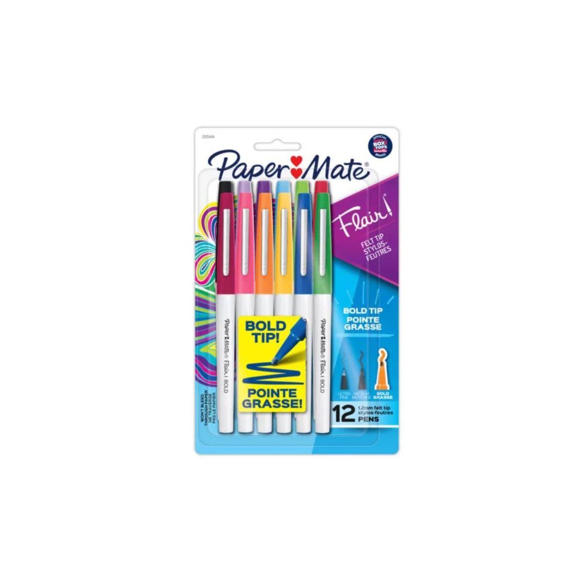 PAPER MATE - Paper Mate Marcadores Flair Bold 12ct