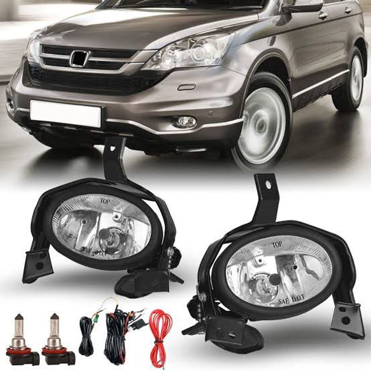 GENERICO - FAROS NEBLINEROS HONDA CR-V 2007 2008 2009