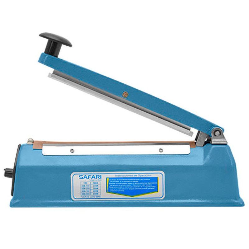 SAFARI - Selladora de bolsa 20 cm, metálico, Safari