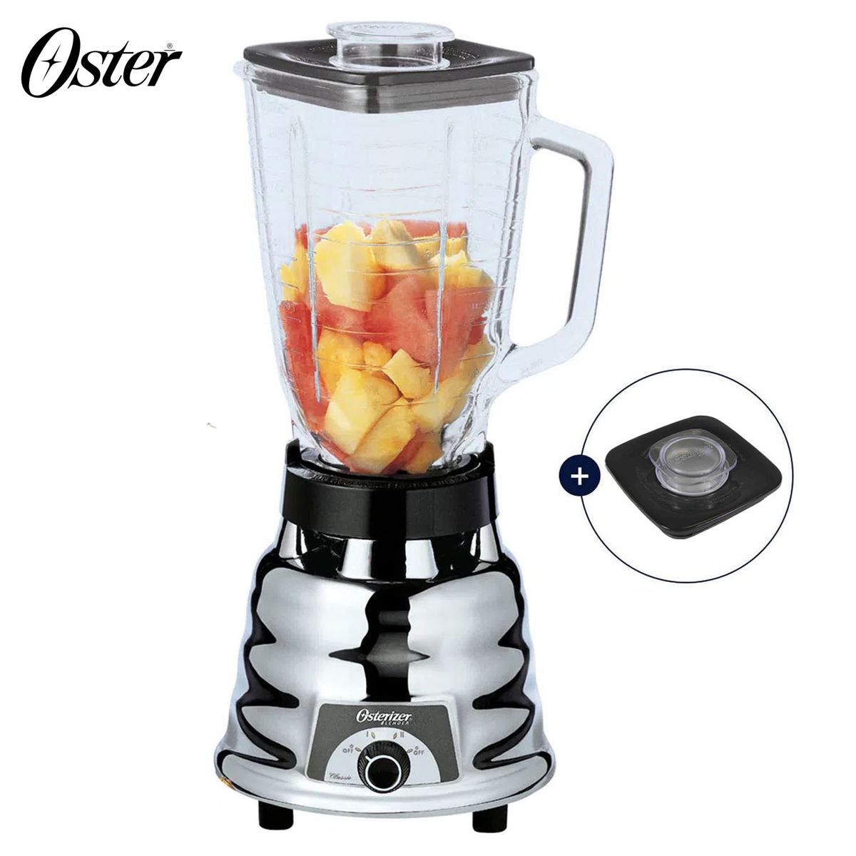 OSTER - Licuadora Oster Clásica 2 Vel 250-22 - Tapa para vaso clásico 4903