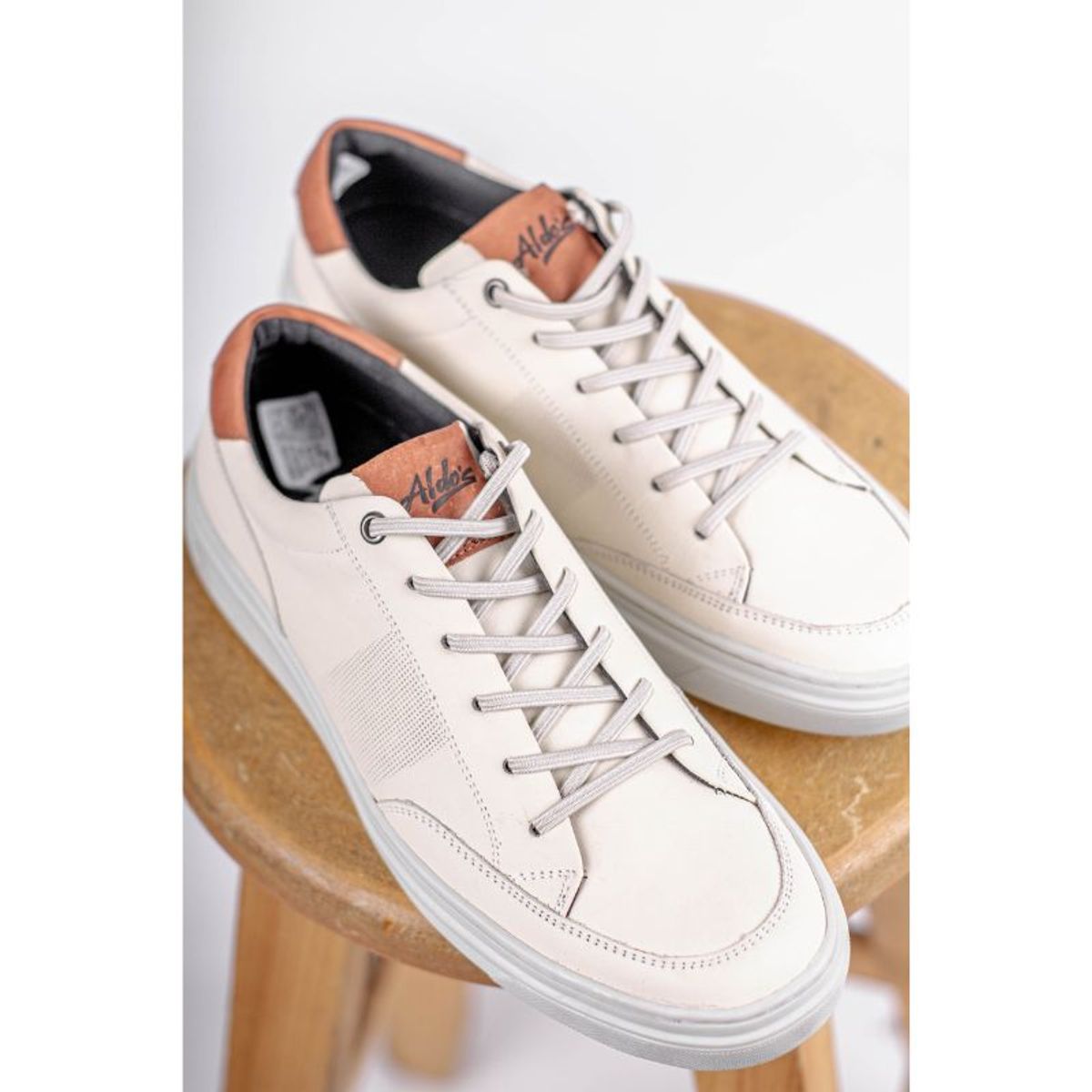 ALDO'S SINCE 1986 - ALDOS-ZAPATILLA CUERO SPORT ELEGANTE DE EDICIÓN LIMITADA