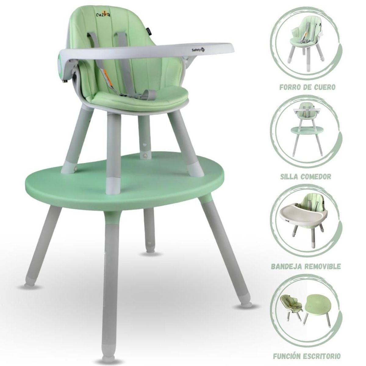 SAFETY 1ST - Silla de Comer para Bebé Izzy Safety 1st Green