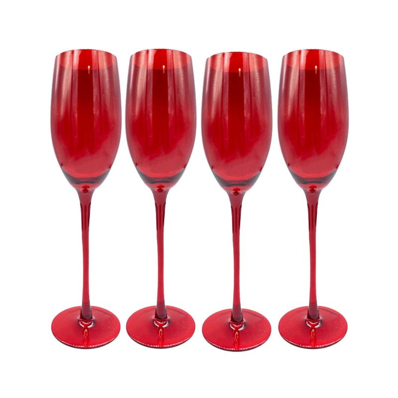 SANTINI - Copa para champagne santini x4 und